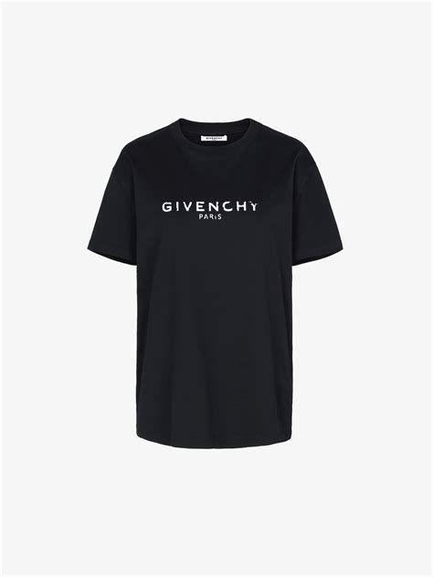 givenchy vintage logo t shirt|t shirt givenchy homme.